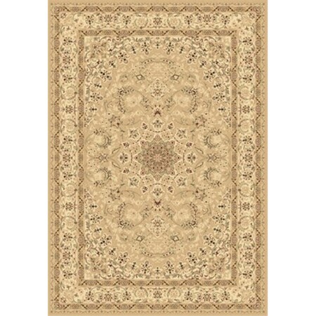 Dynamic Rugs Legacy 2 x 3.6 58000-700 Rug - Gold LE2458000700